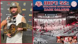 Zach Calmus BKFC 52 Interview