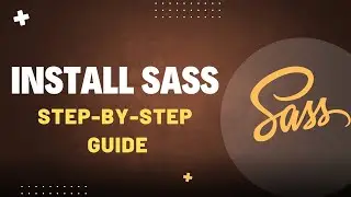 How to Install SASS | Quick & Easy Setup Guide for Beginners 🚀#sass #coding #techtutorial
