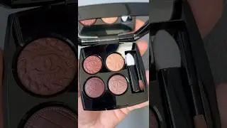 Chanel Les 4 Ombres Boutons in Couture 🍫 | #chanel #beauty #eyeshadow #chanelbeauty #fallmakeup