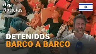 FLOTILLA A GAZA: ALGUNOS BARCOS SIGUEN NAVEGANDO A POCOS KIL&Oacute;METROS DE ALCANZAR LA COSTA | RTVE