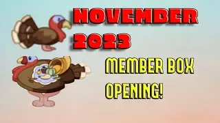 Prodigy Math Game| *INSANE* NEW November Member Box!!!! (Opening)