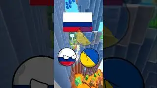 When the yellow color of the flag is changed to white 😱 #countryballs