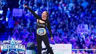 WWE WrestleMania BACKLASH 2022 new SmackDown women's champion Ronda rousey prediction