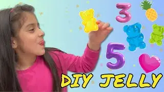 LOONA&rsquo;s MAGIC JELLY KITCHEN! 🧪 DIY Wiggly Numbers & Bears 🐻🌈 (Learn Shapes & Counting!