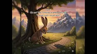 THE TORTOISE AND THE HARE STORY #viral #algorithm #story #animation