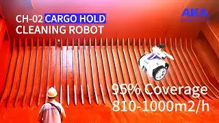 NEW ARRIVAL! WallHiker CH-02 Cargo Hold Cleaning Robot
