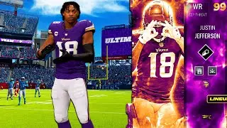 Golden Ticket Justin Jefferson is HIM in Madden 24!