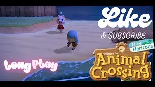 #11 ACNH - Getting our 3 Stars and inviting Miranda on the Island!!   No commentary - Realistic Play