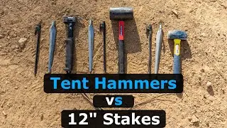 The Best Camping Hammer for Large Tent Stakes