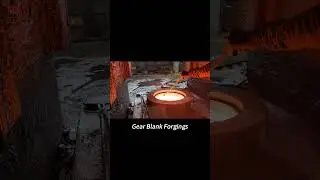 From Raw Steel to Gear Blank | Inside the Forging Process of Industrial Gears #forgedgearblanks