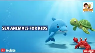 Sea Animal Toys for Kids  | Learn Ocean Animals & Fun Facts | Kids Learning vedio | Kids Tv Show