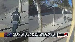 FBI now offering reward for info on shooting death of tattoo shop owner