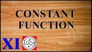 Constant Function Class 11 Maths NCERT Syllabus 2019 Q8