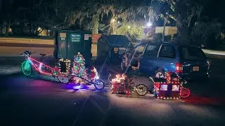 The Polar Express Tandem Bike Rides Again - MERRY CHRISTMAS! | #tandemadventurers