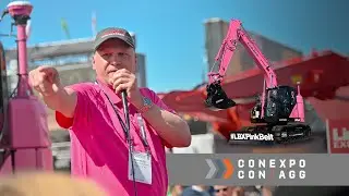 #LBXPinkBelt - Charity Auction at ConExpo-CON/AGG 2023