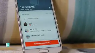 [WhatsApp] Send Message to All Contacts