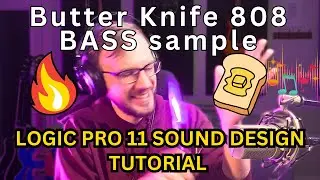 How to Build an Original 808 Bass WITHOUT a Synth in Logic Pro 11