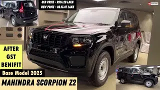 After GST Benifit अब और सस्ती Mahindra ScorpioN Z2 Base Model 2025