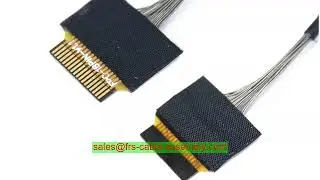 Benutzerdefiniertes LVDS Kabel EDP Kabelbaugruppe 20 Pin JAE FI Hirose DF14 f&uuml;r LCD LVDS Panel Kabel