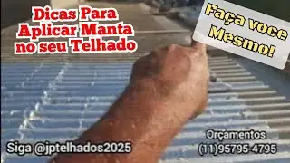 Dicas Aplica&ccedil;&atilde;o de Manta Asf&aacute;ltica adesiva aluminizada em telhado brasilit