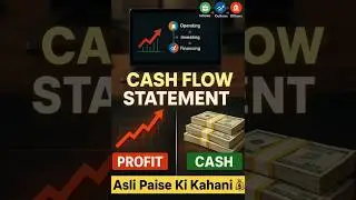 Cash Flow Statement Explained in Hindi #account #finance #cashflow #shorts sho