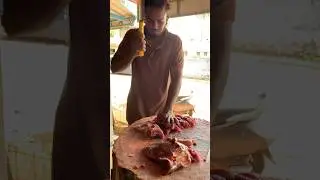 BUTCHER SKILL🔪🥩🔪 #butcherskills #meatmarket #food #asmr #meatprocessing #trending #shorts