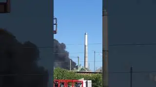Benicia Valero Refinery On Fire 5/05/2025 #fire #refineryfire #valero