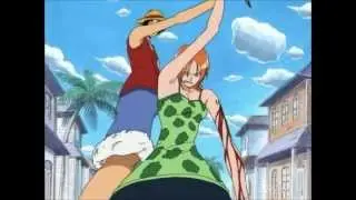 One Piece: Nami asks Luffy's help at Cocoyashi Village