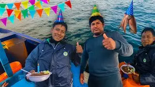 LAS POTAS FUERON LOS INVITADOS 🎂🦑 | Fiesta de JULY en el MAR 🌊