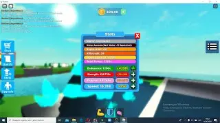 фанюсь в Super Power Fighting Simulator Roblox