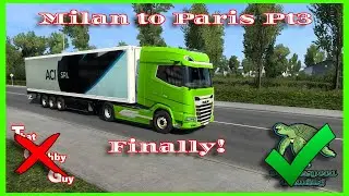 Milan to Paris part 3. first video for TurtleSpeed Gaming.