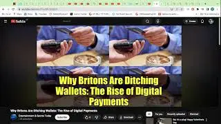 Britons are ditching wallets the rise of digital payments.