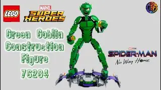 LEGO Marvel 76284 Green Goblin Construction Figure Speed Build & Review: The Villain Unleashed!