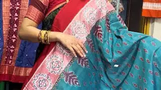 New colour New design Sambalpuri Saree😍