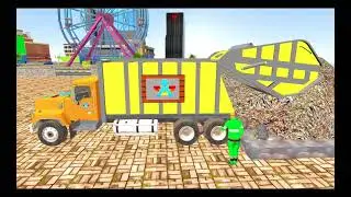 Garbage Collection Truck Game 3D (3)