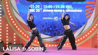 LALISA & SOBIN @ centralwOrld New Era Countdown Music Festival 2026 | 251226
