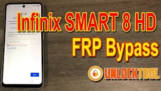 Infinix SMART 8 HD ( X6525 ) Factory Reset and FRP Bypass using Unlock Tool Tech Guide #android