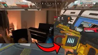 SEN ACEU literally fell off his chair after that trickshot! 😲