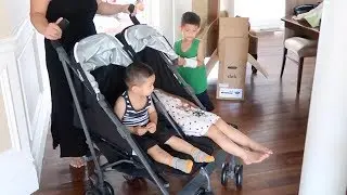 UNBOXING: JOOVY TWIN GROOVE ULTRA LIGHT UMBRELLA STROLLER - FIRST IMPRESSION