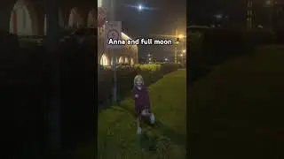 Anna and supermoon #аня #dance #babyactivities