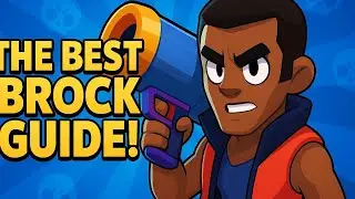 BROCK IS BROKEN! Full Guide to Dominate Every Match (Brawl Stars 2025)