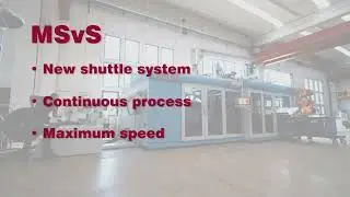 New stacker MSvS 7 on thermoforming machine Twist700