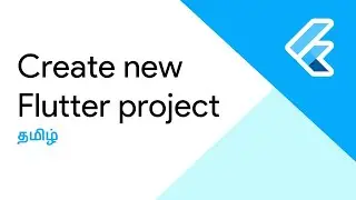 How to create a new Flutter project in Terminal - Windows | FlutterBlue | Flutter Beginner