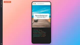 CSS Backdrop Filter Blur Effect Tutorial: Stunning UI with Pure CSS in 30 Seconds | CSS Wonderscape