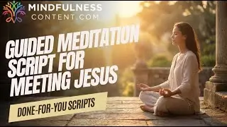 Guided Mindfulness Script for Meeting Jesus : Deep Spiritual Connection