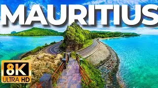 A Quick Travel | Mauritius Island Tour Trailer ( 4K & 8K Ultra Hd Video to Relief Stress with Music)