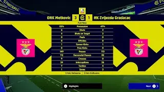 5. Kolo Kupa (Sezona 12) - ONK Metković 3:1 NK Zvijezda Gradačac