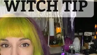 &ldquo;Witch tip&rdquo; for low energy days