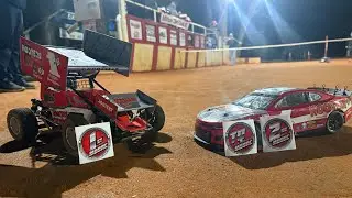 Exciting night of racing at MDORC. Losi 22S Sprint Car AND Losi NASCAR!! 