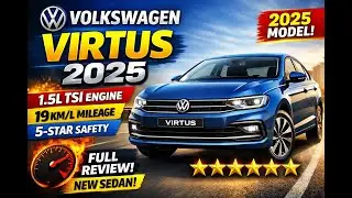 Volkswagen Virtus 2025 🔥 Full Specs, Engine, Mileage & Safety #volkswagenvirtus #volkswagen